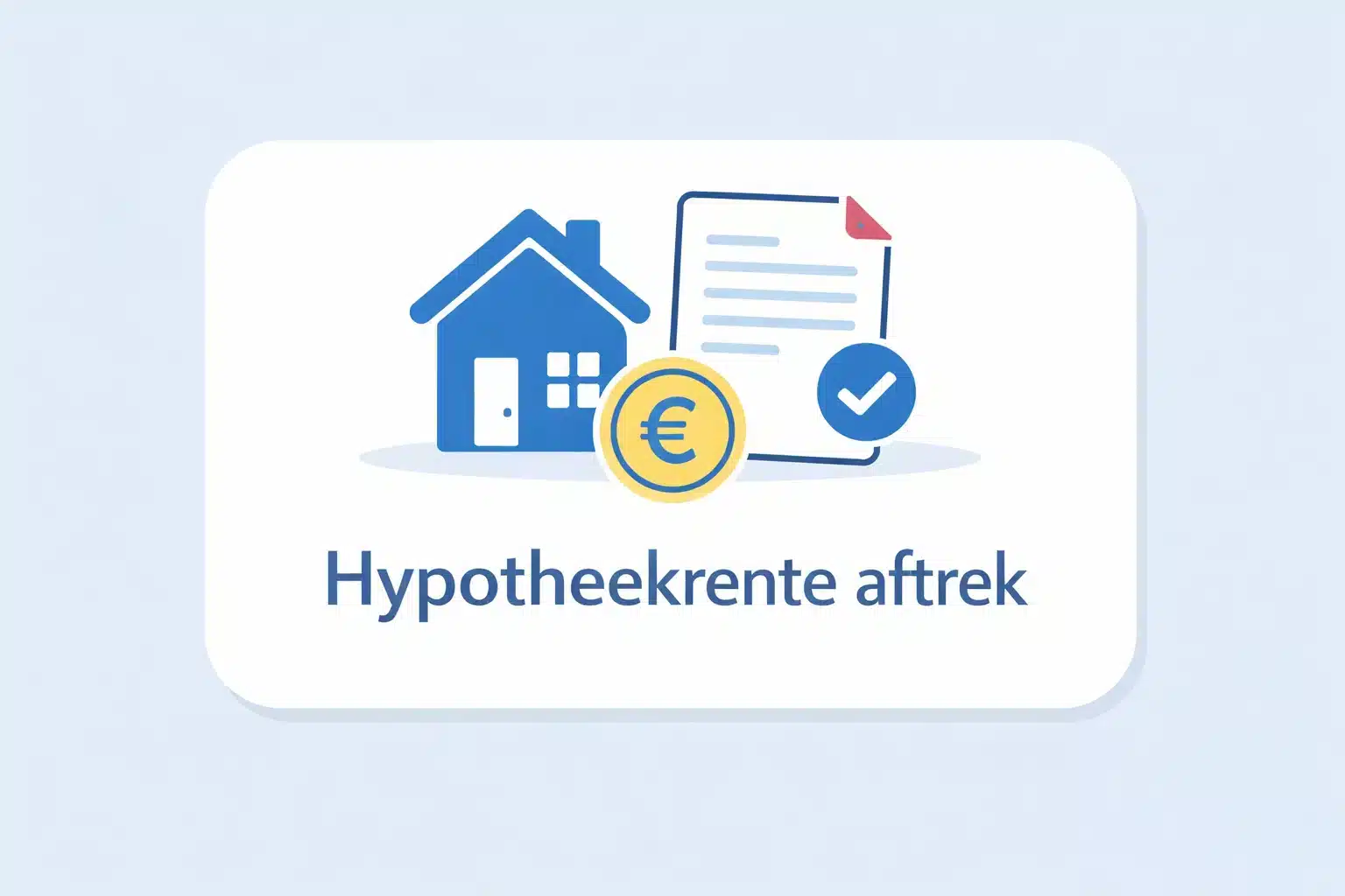 Hypotheekrente aftrek