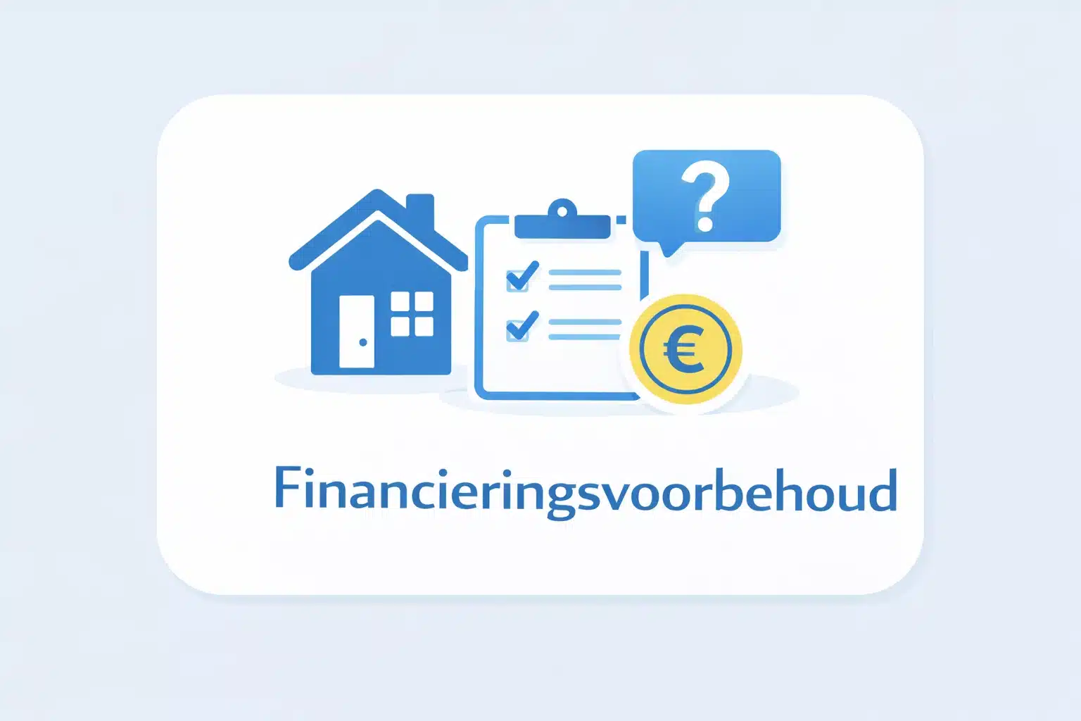 Financieringsvoorbehoud