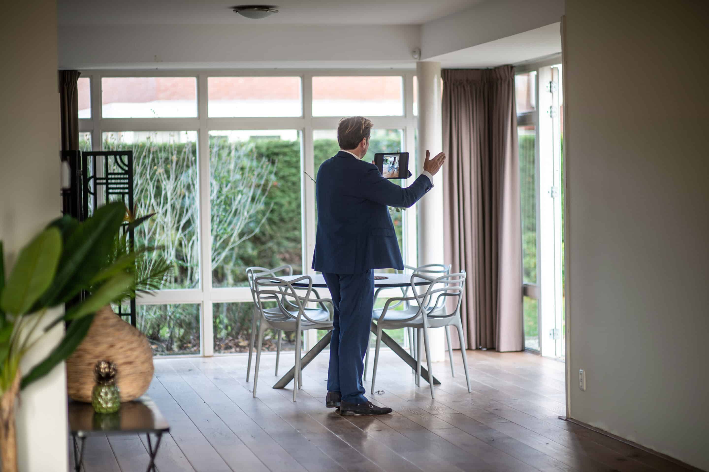 Afspraak met een makelaar in Willemspark